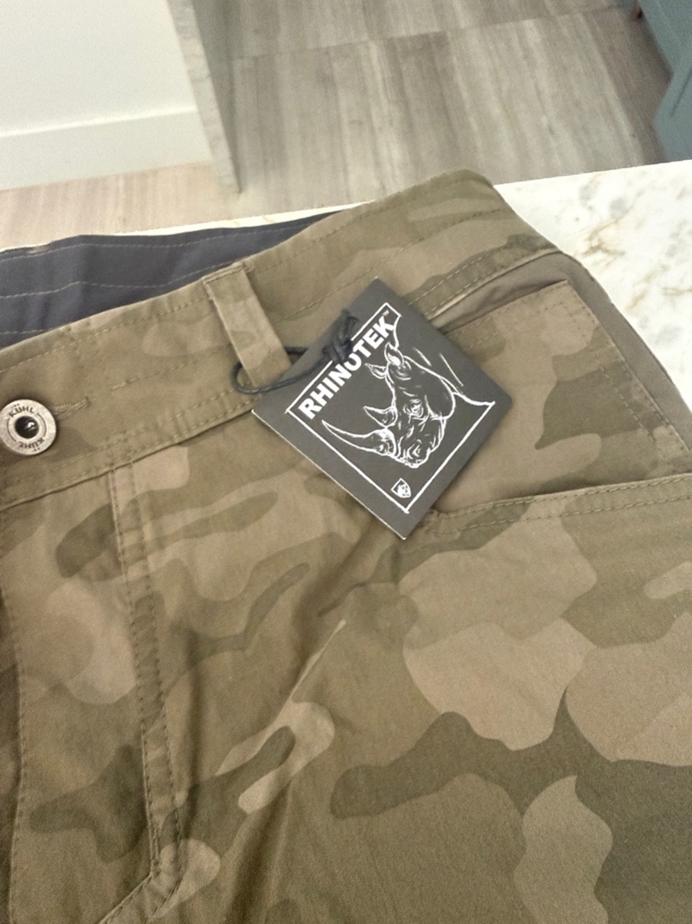 KÜHL Camo Cargo Pants 32x30 Olive Green Tactical Utility Pants - Picture 2 of 4
